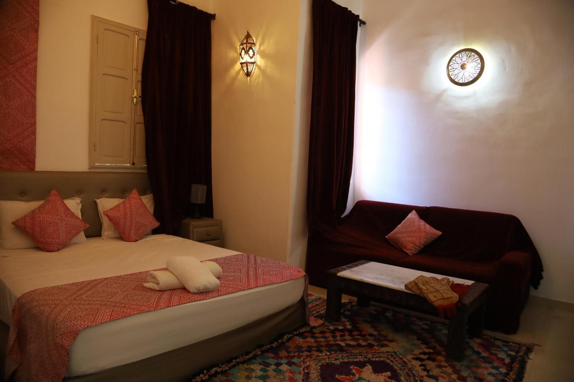 Riad La Rose Des Sables Marrakesh Buitenkant foto